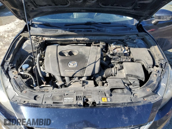 2014 Mazda 3 i Grand Touring with VIN JM1BM1M72E1211518, listed as a Copart auction lot 88416835 with 159,358 mi miles and Salvage Title. Bid and sale history available at DreamBid. Image 12.