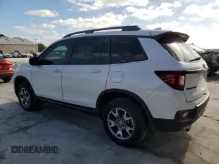 2023 Honda Passport TrailSport with VIN 5FNYF8H6XPB026464, listed as a Copart auction lot 52736395 with 14,281 mi miles and Salvage title. Bid and sale history available at DreamBid. Image 2.