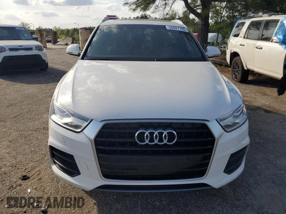 2017 Audi Q3 Premium Plus with VIN WA1HCCFS1HR013829, listed as a Copart auction lot 52827765 with 138,354 mi miles and Clean title. Bid and sale history available at DreamBid. Image 5.