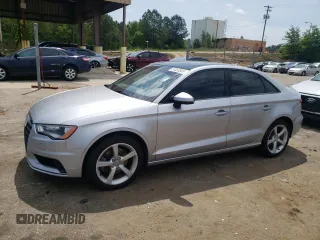 2015 Audi S3 2.0T Premium Plus with VIN WAUBFGFFXF1045880, listed as a Copart auction lot 51253383 with 99,734 mi miles. Bid and sale history available at carsss.com. Image 1.