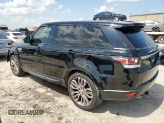 2017 Land Rover Range Rover Sport HSE with VIN SALWR2FV0HA692242, listed as a Copart auction lot 61453815 with 79,610 mi miles and Salvage title. Bid and sale history available at DreamBid. Image 2.
