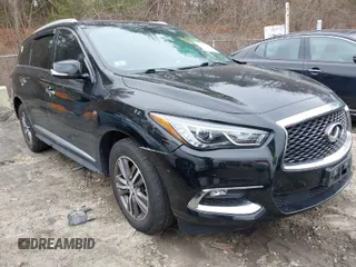 2018 Infiniti QX60 with VIN 5N1DL0MM0JC513606, listed as a IAAI auction lot 41826567 with 73,258 mi miles. Bid and sale history available at carsss.com. Image 1.