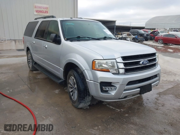 2017 Ford Expedition Max XLT with VIN 1FMJK1HT1HEA01641, listed as a IAAI auction lot 41693113 with 372,266 mi miles and . Bid and sale history available at DreamBid. Image 1.