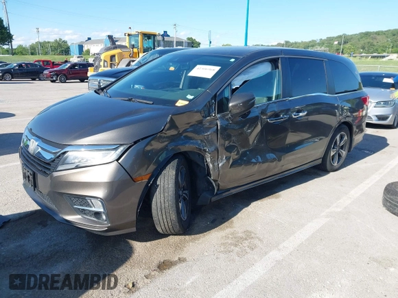 2018 Honda Odyssey Touring с VIN 5FNRL6H80JB010624, выставлен на аукционе IAAI как лот 42306968 с пробегом 107 749 миль миль и . История ставок и продаж доступна на DreamBid. Изображение 19.