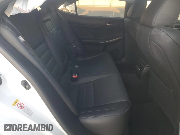 2017 Lexus IS 350 with VIN JTHBE1D26H5031374, listed as a Copart auction lot 80337564 with 65,431 mi miles and Salvage Title. Bid and sale history available at DreamBid. Image 10.