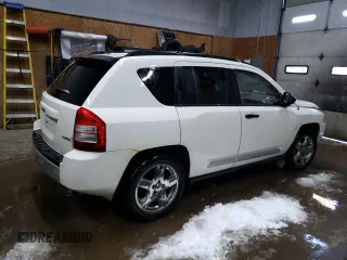 2007 Jeep Compass Limited with VIN 1J8FF57W67D185358, listed as a Copart auction lot 43978035 with 160,314 mi miles and Clean Title. Bid and sale history available at carsss.com. Image 3.
