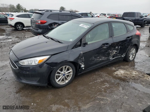 2017 Ford Focus SE with VIN 1FADP3K29HL225269, listed as a Copart auction lot 45037915 with 108,482 mi miles and Salvage Title. Bid and sale history available at carsss.com. Image 1.