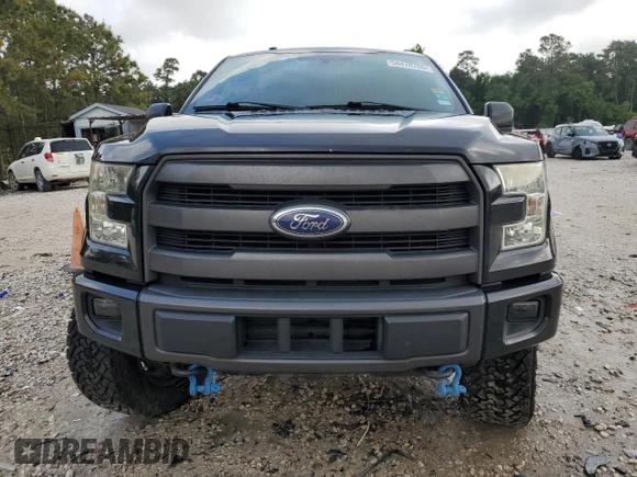 2015 Ford F-150 XLT with VIN 1FTEW1EG1FKD07433, listed as a Copart auction lot 54478765 with 156,608 mi miles and Salvage title. Bid and sale history available at DreamBid. Image 5.