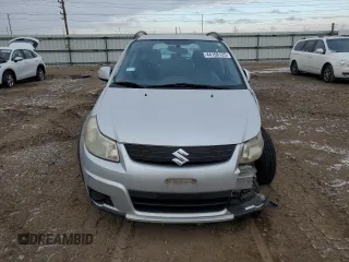 2007 Suzuki SX4 with VIN JS2YB413275109110, listed as a Copart auction lot 44168125 with 97,276 mi miles and Salvage Title. Bid and sale history available at carsss.com. Image 5.