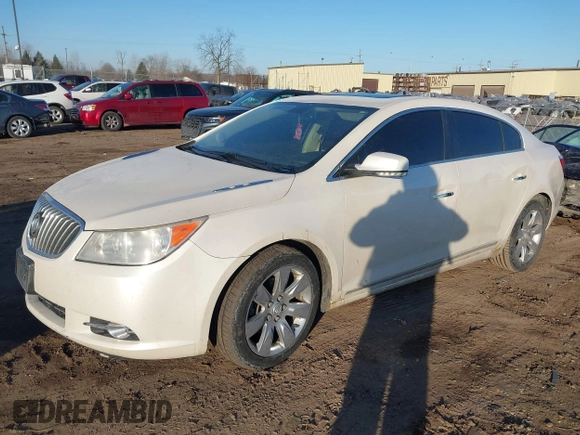 2013 Buick LaCrosse Leather with VIN 1G4GC5E3XDF158284, listed as a IAAI auction lot 41464830 with 193,583 mi miles. Bid and sale history available at carsss.com. Image 18.