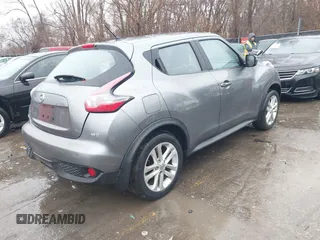 2016 Nissan Juke S with VIN JN8AF5MV4GT657953, listed as a IAAI auction lot 41689400 with 102,551 mi miles and . Bid and sale history available at DreamBid. Image 4.