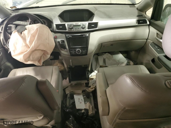 2014 Honda Odyssey EX-L with VIN 5FNRL5H65EB092073, listed as a Copart auction lot 48957895 with 0 mi miles and Non Repairable. Bid and sale history available at carsss.com. Image 8.