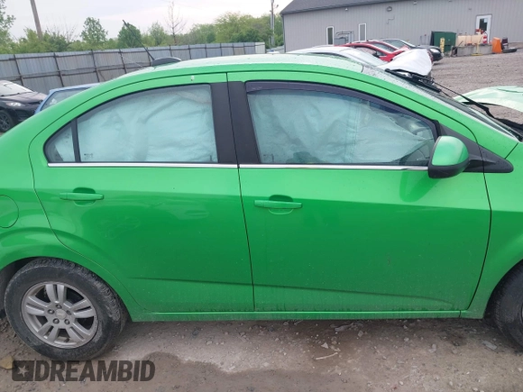 2015 Chevrolet Sonic LT with VIN 1G1JC5SB8F4168860, listed as a IAAI auction lot 42163278 with 102,855 mi miles and . Bid and sale history available at DreamBid. Image 13.