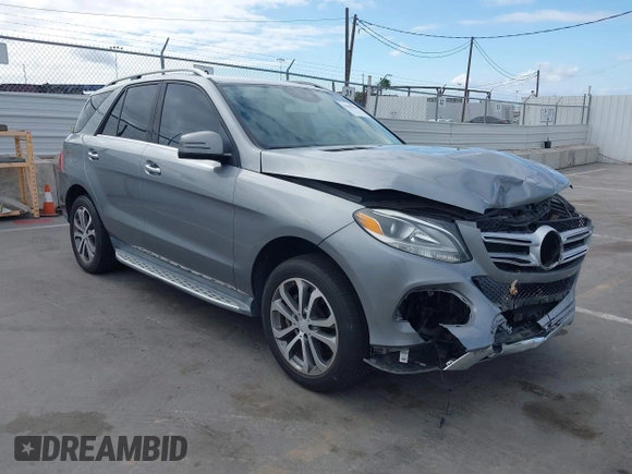 2016 Mercedes-Benz GLE 350 with VIN 4JGDA5JB7GA687442, listed as a IAAI auction lot 42065044 with 51,306 mi miles and . Bid and sale history available at DreamBid. Image 1.