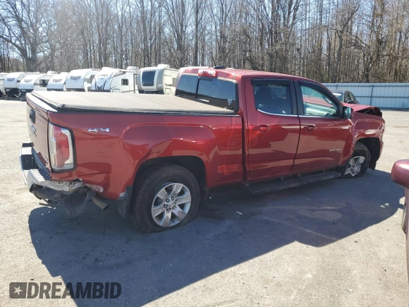 2016 GMC Canyon 4WD SLE with VIN 1GTG6CE30G1374470, listed as a Copart auction lot 50945735 with 74,365 mi miles and Salvage Title. Bid and sale history available at carsss.com. Image 3.