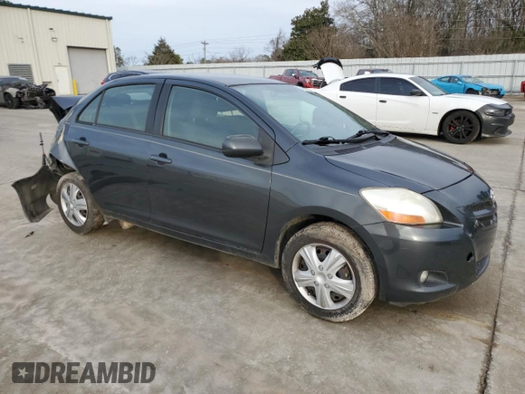 2008 Toyota Yaris with VIN JTDBT923781287709, listed as a Copart auction lot 45084055 with 180,016 mi miles and Salvage Title. Bid and sale history available at carsss.com. Image 4.