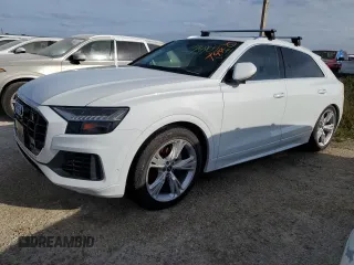 2023 Audi Q8 Prestige z VIN WA1CVBF14PD025099, wystawiony jako Copart lot #74905844 z przebiegiem Nie podano mil oraz Nie do naprawy • Non repairable. Historia ofert i sprzedaży dostępna na DreamBid. Obrazek 1.