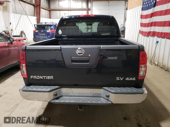 2012 Nissan Frontier SV with VIN 1N6AD0EV9CC450677, listed as a Copart auction lot 60173035 with 128,641 mi miles and Salvage title. Bid and sale history available at DreamBid. Image 6.
