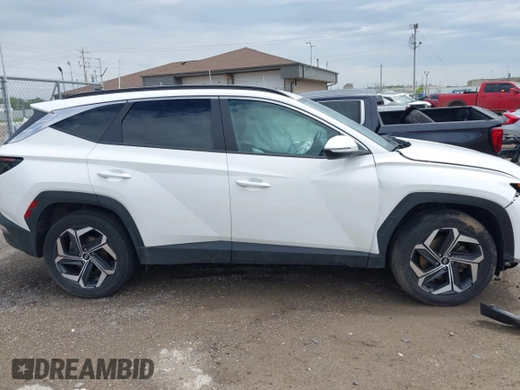 2023 Hyundai Tucson SEL with VIN 5NMJFCAE4PH255890, listed as a IAAI auction lot 42377625 with 42,704 mi miles and . Bid and sale history available at DreamBid. Image 14.