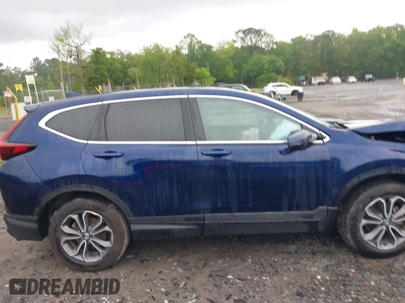 2022 Honda CR-V EX with VIN 5J6RW2H54NA006347, listed as a IAAI auction lot 42109034 with 44,235 mi miles and . Bid and sale history available at DreamBid. Image 13.