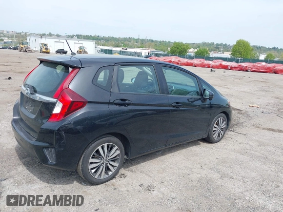 2015 Honda Fit EX-L with VIN 3HGGK5H80FM701502, listed as a IAAI auction lot 42130607 with Not Provided miles and . Bid and sale history available at DreamBid. Image 4.