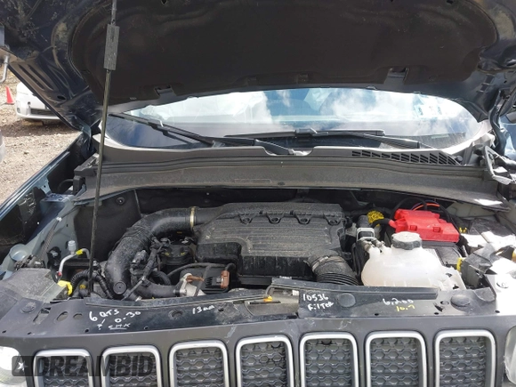 2023 Jeep Renegade Latitude with VIN ZACNJDB17PPP61612, listed as a IAAI auction lot 42051755 with 13,013 mi miles and . Bid and sale history available at DreamBid. Image 10.