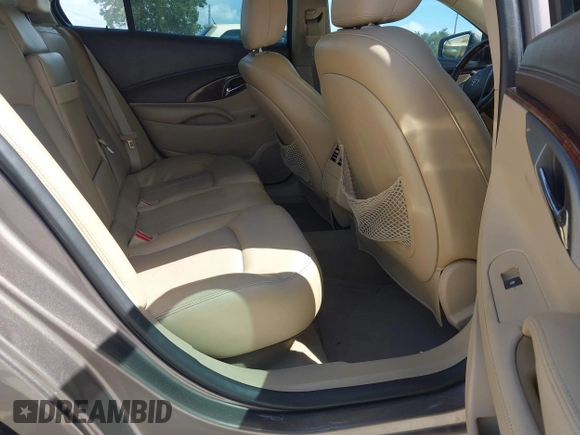 2011 Buick LaCrosse CXS with VIN 1G4GE5ED4BF365124, listed as a IAAI auction lot 42802593 with 149,820 mi miles and . Bid and sale history available at DreamBid. Image 8.