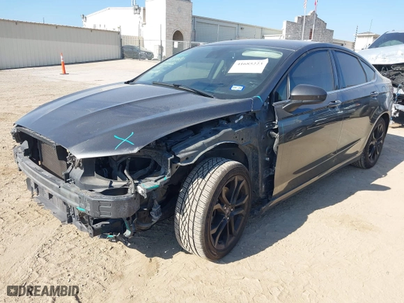 2019 Ford Fusion SE with VIN 3FA6P0HDXKR283044, listed as a IAAI auction lot 41685223 with NaN miles. Bid and sale history available at carsss.com. Image 18.
