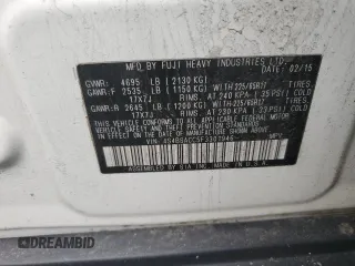 2015 Subaru Outback Premium with VIN 4S4BSACC5F3301946, listed as a Copart auction lot 57684565 with 292,892 mi miles and Salvage title. Bid and sale history available at DreamBid. Image 13.