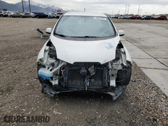 2015 Nissan LEAF S with VIN 1N4AZ0CP9FC314892, listed as a Copart auction lot 50847375 with 108,300 mi miles and Salvage Title. Bid and sale history available at carsss.com. Image 5.