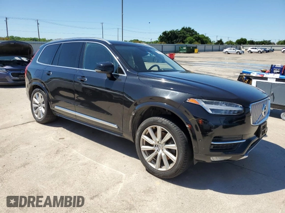 2016 Volvo XC90 T6 Inscription with VIN YV4A22PL7G1045397, listed as a Copart auction lot 55492615 with 116,458 mi miles and Salvage title. Bid and sale history available at DreamBid. Image 4.