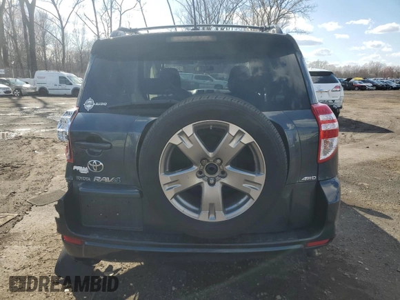 2010 Toyota RAV4 Sport with VIN 2T3RF4DV7AW030323, listed as a Copart auction lot 50436645 with 190,842 mi miles and Salvage Title. Bid and sale history available at carsss.com. Image 6.