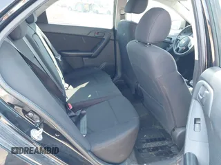 2012 Kia Forte EX with VIN KNAFU4A29C5607086, listed as a IAAI auction lot 41537069 with 204,355 mi miles. Bid and sale history available at carsss.com. Image 8.