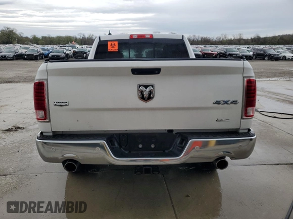 2016 Ram 1500 Laramie z VIN 1C6RR7NM9GS127353, wystawiony jako Copart lot #51523755 z przebiegiem Nie podano mil oraz Szkoda całkowita • Salvage title. Historia ofert i sprzedaży dostępna na DreamBid. Obrazek 6.