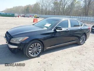 2015 Hyundai Genesis 3.8L with VIN KMHGN4JE7FU089628, listed as a IAAI auction lot 41909334 with 212,262 mi miles. Bid and sale history available at carsss.com. Image 18.