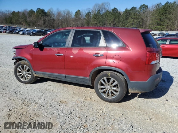 2011 Kia Sorento EX with VIN 5XYKU4A29BG029482, listed as a Copart auction lot 49680355 with 233,580 mi miles and Salvage Title. Bid and sale history available at carsss.com. Image 2.
