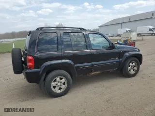2002 Jeep Liberty Limited with VIN 1J4GL58K12W185761, listed as a Copart auction lot 53367965 with 163,561 mi miles and Salvage Title. Bid and sale history available at carsss.com. Image 3.