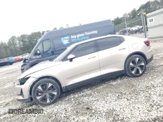2024 Polestar 2 with VIN YSMFE3KA2RL234238, listed as a Copart auction lot 41375605 with 8,806 mi miles and Salvage Title. Bid and sale history available at carsss.com. Image 1.