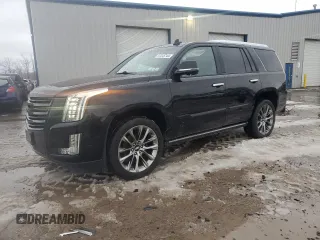 2019 Cadillac Escalade Platinum with VIN 1GYS4DKJ1KR291823, listed as a Copart auction lot 37245744 with 68,799 mi miles and . Bid and sale history available at DreamBid. Image 1.