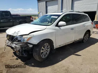2015 Nissan Pathfinder SL с VIN 5N1AR2MM2FC700978, выставлен на аукционе Copart как лот 56072585 с пробегом 132 675 миль миль и Списание • Salvage title. История ставок и продаж доступна на DreamBid. Изображение 1.