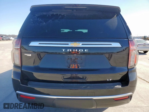 2022 Chevrolet Tahoe LT with VIN 1GNSCNKD4NR355700, listed as a Copart auction lot 48559415 with 48,732 mi miles and Clean title. Bid and sale history available at DreamBid. Image 6.