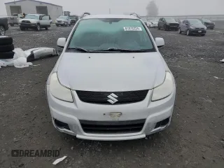 2008 Suzuki SX4 with VIN JS2YB413185110475, listed as a Copart auction lot 81915224 with 124,683 mi miles and Salvage Title. Bid and sale history available at carsss.com. Image 5.