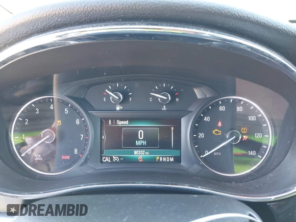 2018 Buick Encore Preferred with VIN KL4CJASB4JB627444, listed as a IAAI auction lot 41771515 with 90,332 mi miles. Bid and sale history available at carsss.com. Image 7.