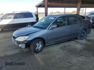 2005 Honda Civic with VIN JHMES96655S026250, listed as a Copart auction lot 46291235 with 229,563 mi miles and Clean Title. Bid and sale history available at DreamBid. Image 1.