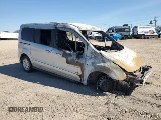 2014 Ford Transit Connect XLT with VIN NM0GS9F73E1154878, listed as a Copart auction lot 56160255 with Not provided miles and Salvage title. Bid and sale history available at DreamBid. Image 4.