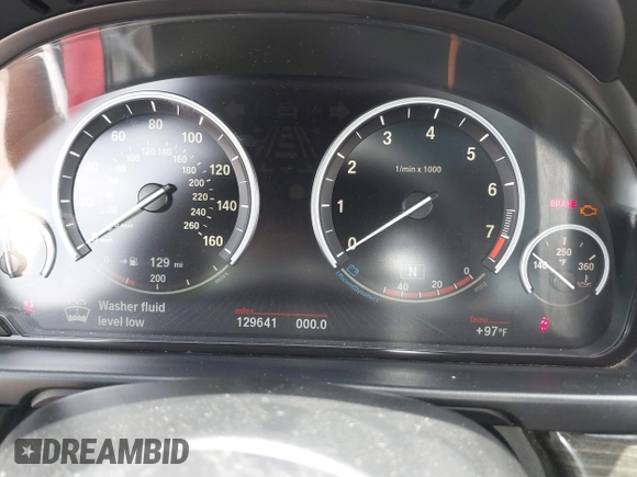 2015 BMW 5 Series 550i with VIN WBAKN9C55FD960807, listed as a IAAI auction lot 42640043 with 129,641 mi miles and . Bid and sale history available at DreamBid. Image 7.