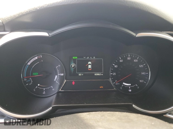 2014 Kia Optima Hybrid EX with VIN KNAGN4AD0E5068363, listed as a Copart auction lot 75881804 with 60,862 mi miles and Salvage Title. Bid and sale history available at carsss.com. Image 9.