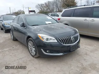 2015 Buick Regal with VIN 2G4GV5EK8F9162279, listed as a IAAI auction lot 41573488 with 124,589 mi miles and . Bid and sale history available at DreamBid. Image 1.