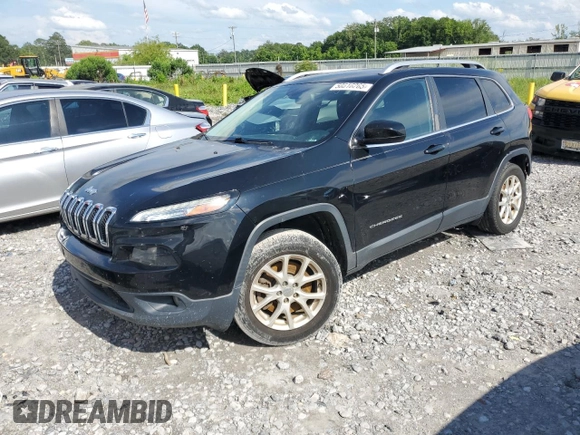 2017 Jeep Cherokee Latitude z VIN 1C4PJLCB9HW643823, wystawiony jako Copart lot #58516265 z przebiegiem 81 586 mil mil oraz Szkoda całkowita • Salvage title. Historia ofert i sprzedaży dostępna na DreamBid. Obrazek 1.
