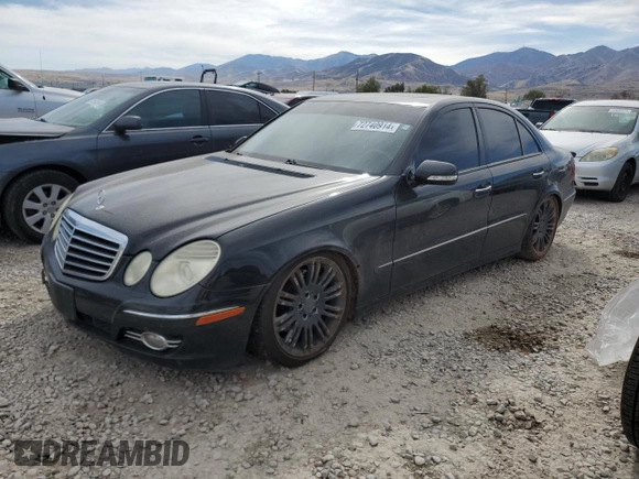 2008 Mercedes-Benz E-Class Sport 5.5L with VIN WDBUF72X38B271314, listed as a Copart auction lot 72740914 with 0 mi miles and Salvage Title. Bid and sale history available at carsss.com. Image 1.